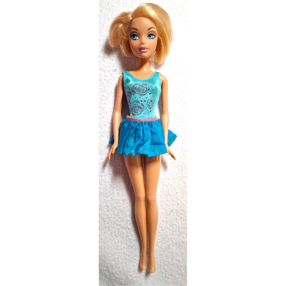Vintage My Scene Barbie Doll Cut Hair Redresses Blonde Blue Eyes